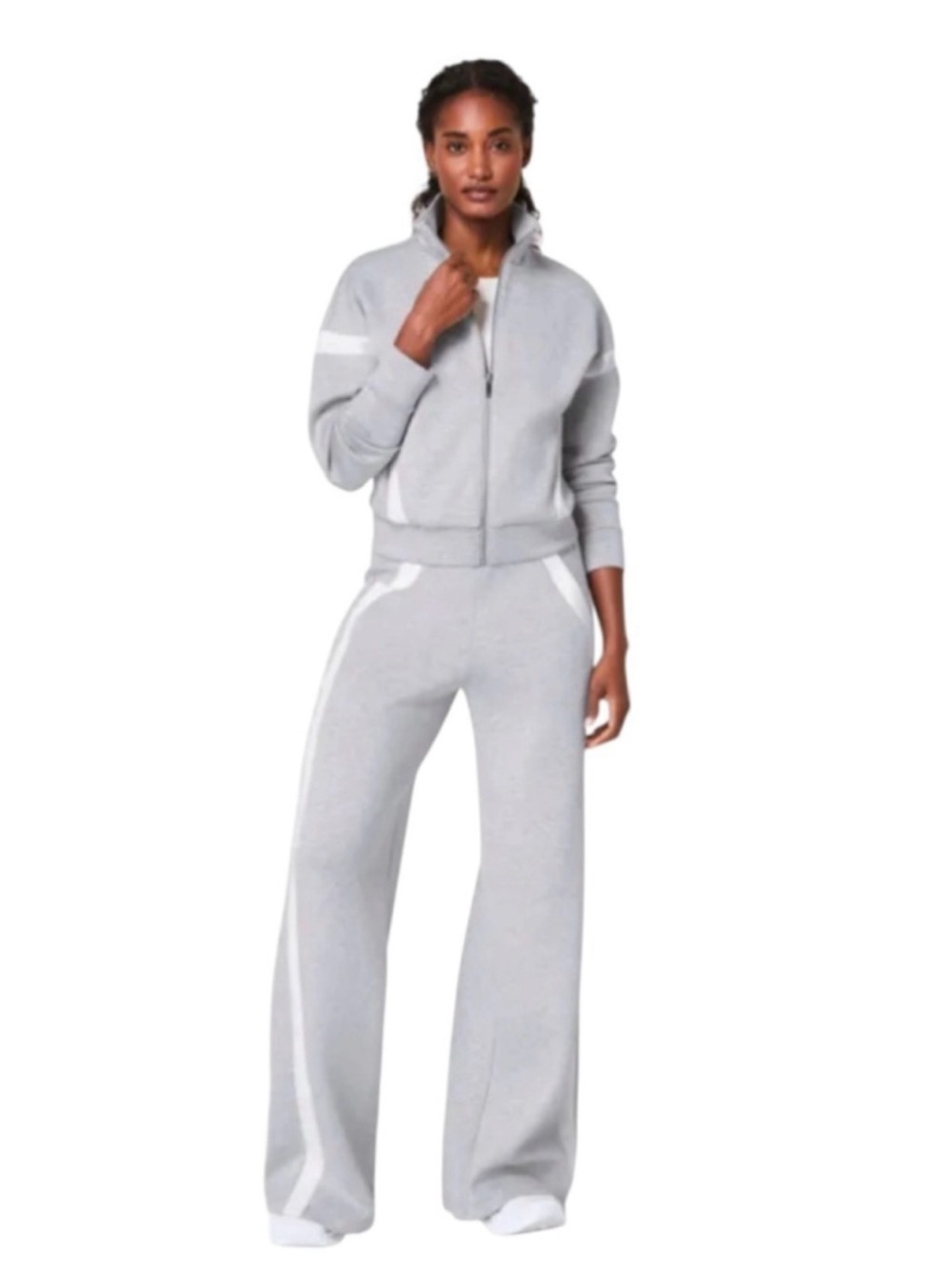Spanx AirEssentials Striped Jogger Set